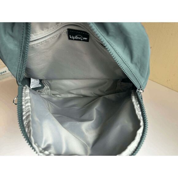 Kipling Queenie Light Aloe Green Backpack without Keychain main image 6